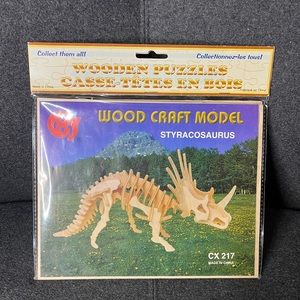 Styracosaurus wooden puzzle